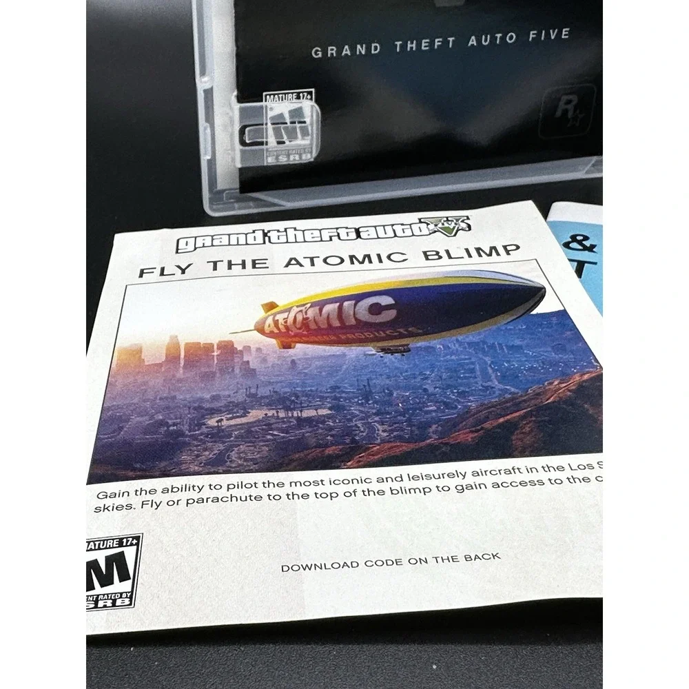 PS3 GTA V Grand Theft Auto V 2013‎ Complete With Manual And Paperwork READ